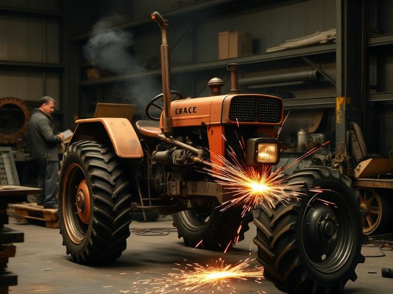 Reforma de máquina agrícola